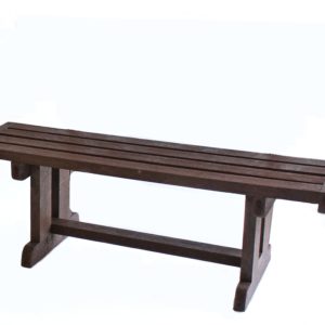 recycled plastic bench