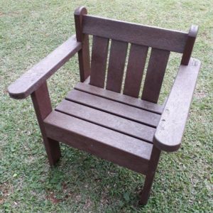Lavaplastic Recycled Plastic Furniture Single Seater Bench