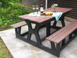 recycled plastic prestige picnic set