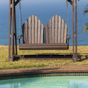 Recycled Plastic Furniture - Swing bench 1.3m - without roof