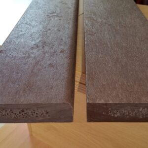 Lavaplastic rectangular and radius plank profiles